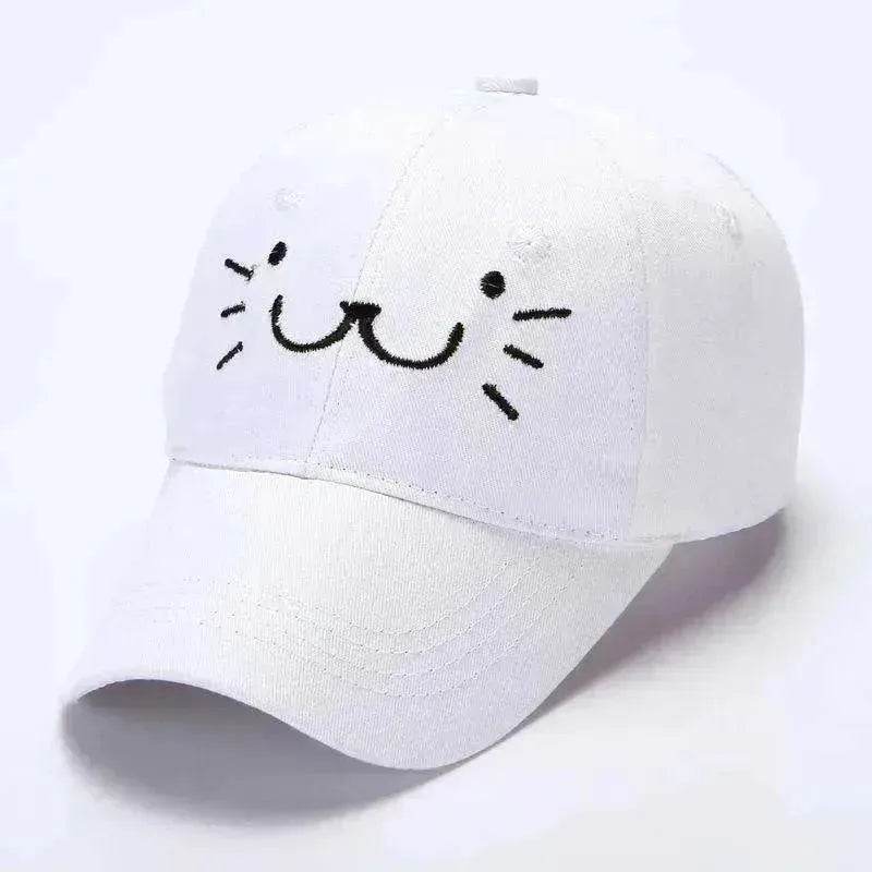 Baseball Korean Sunscreen Cute Kitten Cap - EX-STOCK Canada
