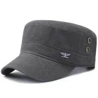 Baseball summer outdoor sunhat leisure flat military cap - EX-STOCK Canada