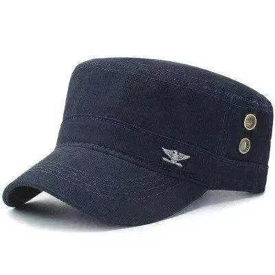 Baseball summer outdoor sunhat leisure flat military cap - EX-STOCK Canada