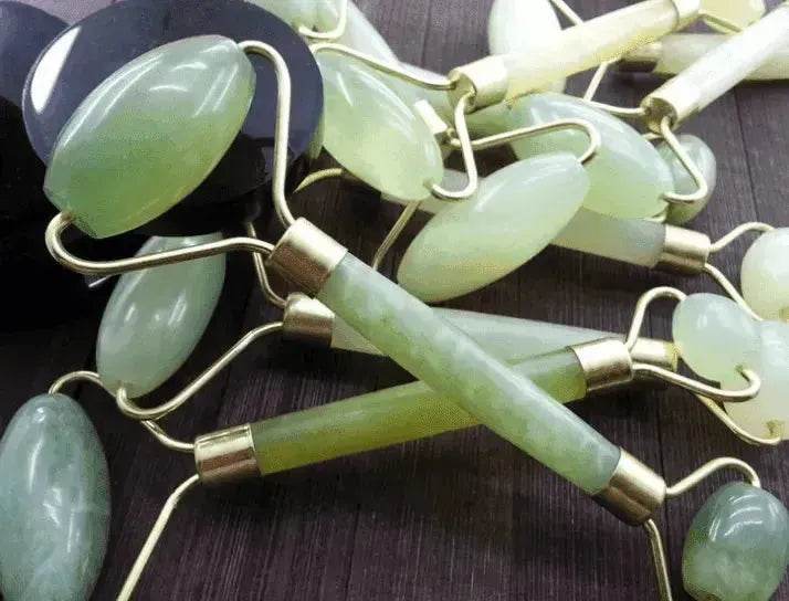 Beauty Jade Massage Facial Massage Beauty Massage Roller - EX-STOCK Canada