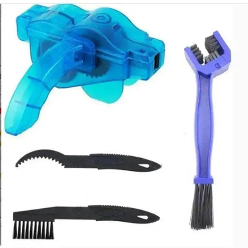 Ensemble d'outils de nettoyage pour vélo Brosse à poils larges pour chaîne Petite brosse - EX-STOCK Canada