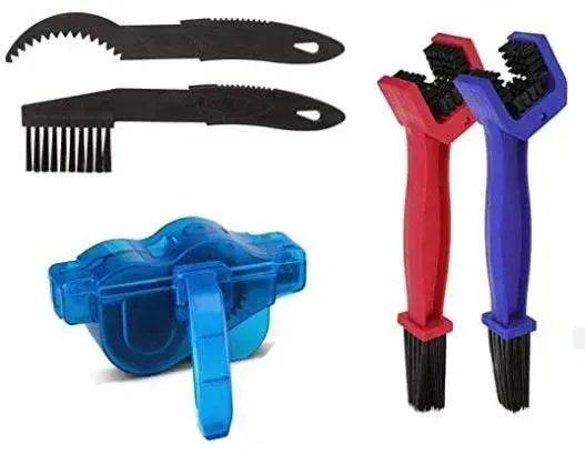 Ensemble d'outils de nettoyage pour vélo Brosse à poils larges pour chaîne Petite brosse - EX-STOCK Canada