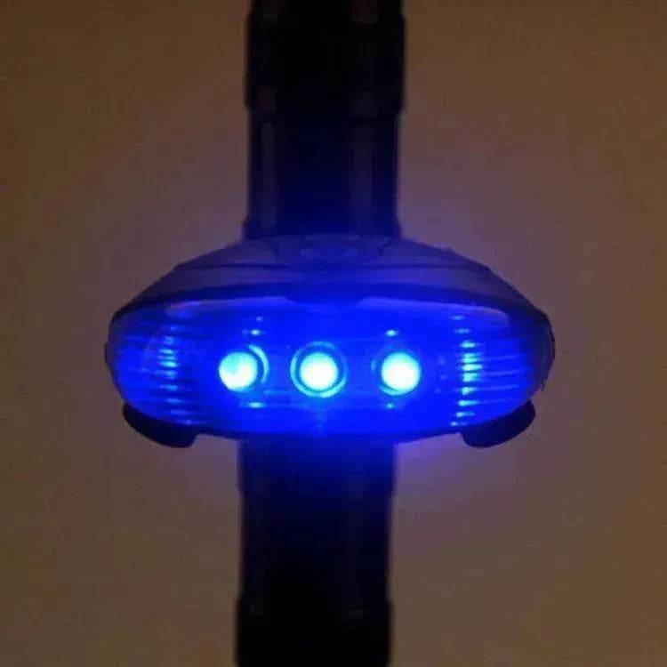 Bicycle Tail Light (5LED+2Laser) - EX-STOCK Canada