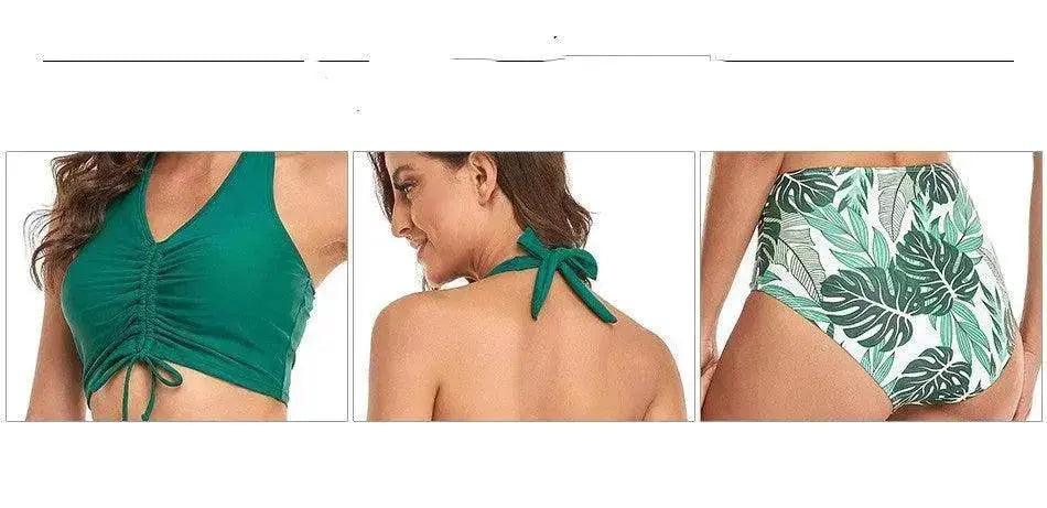 Bikini europäischer und amerikanischer Eltern-Kind-Teilbadeanzug – EX-STOCK Canada