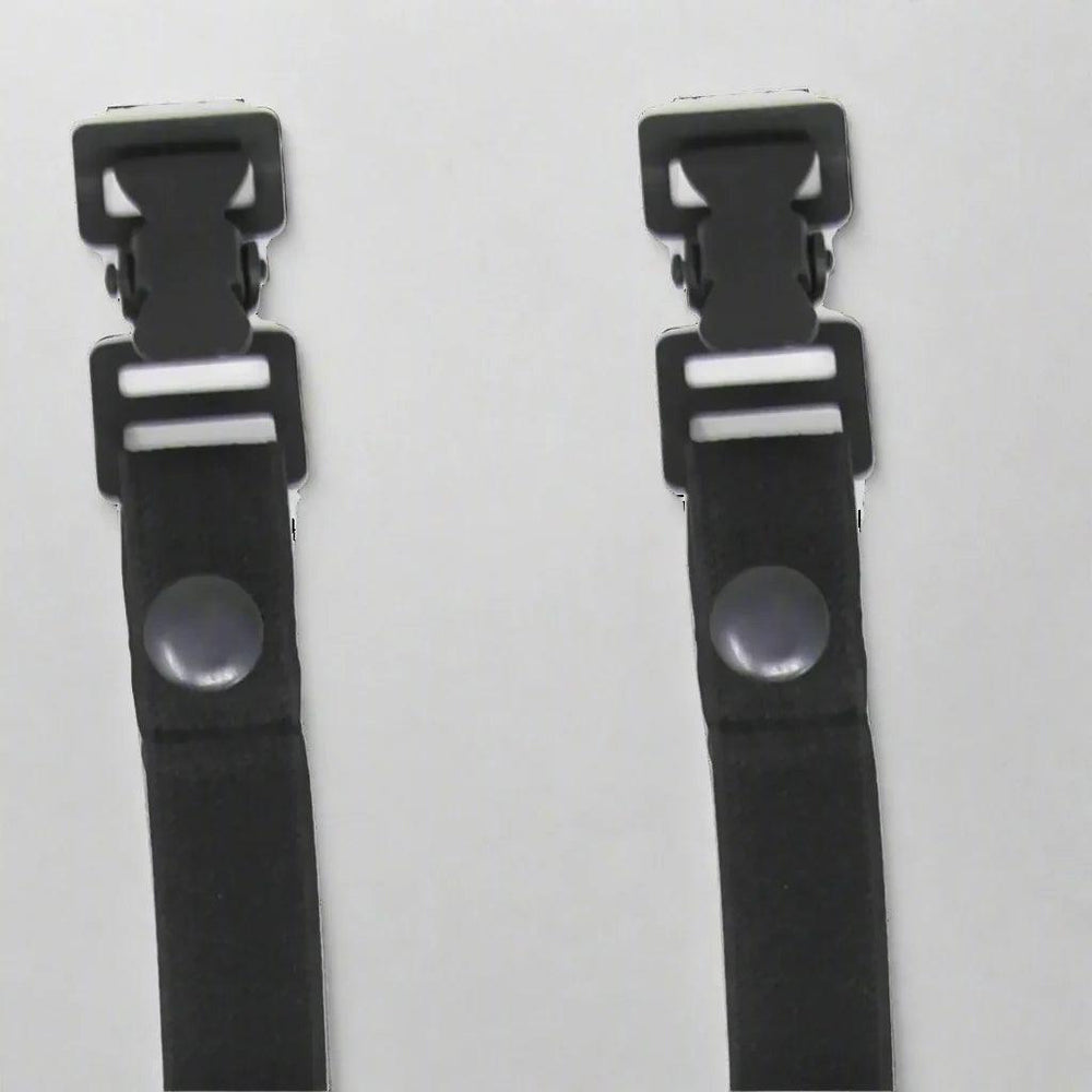 Schwarze Snap-Motorradhose zum FestbindenEX-STOCK Canada