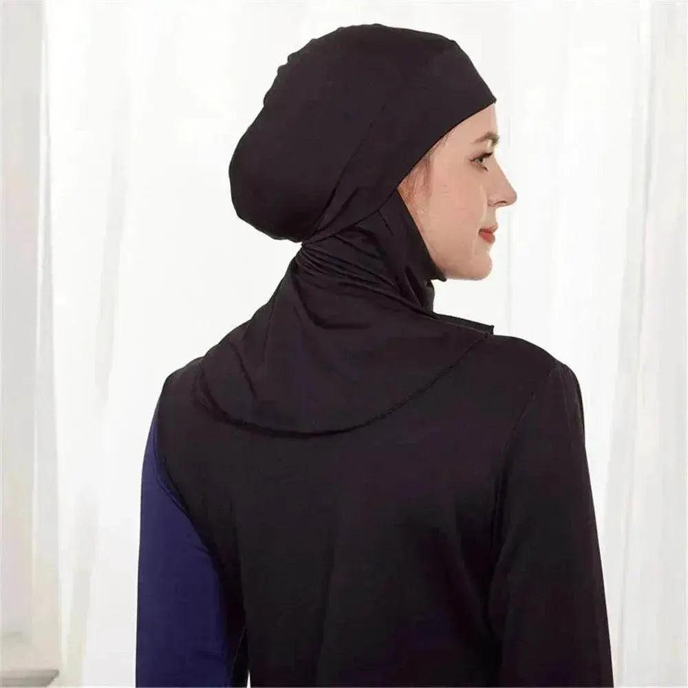 Schwarze Damen Arabische 2-teilige Sets mit langärmligem Oberteil, Kleid und Hose Abaya Outfits - EX-STOCK Canada