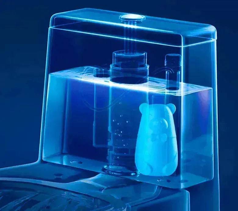 Trésor de détergent liquide bleu pour toilettes - EX-STOCK Canada