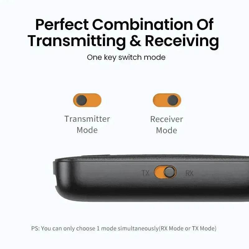 Bluetooth Receiver Transmitter 5.0 Car Aux Line To Audio Adapter - EX-STOCK Canada