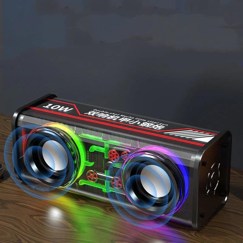 Bluetooth Speaker Transparent Mecha High Power EX-STOCK Canada