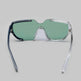 Bored Wear Asymmetrical Green Glasses - EX-STOCK Canada