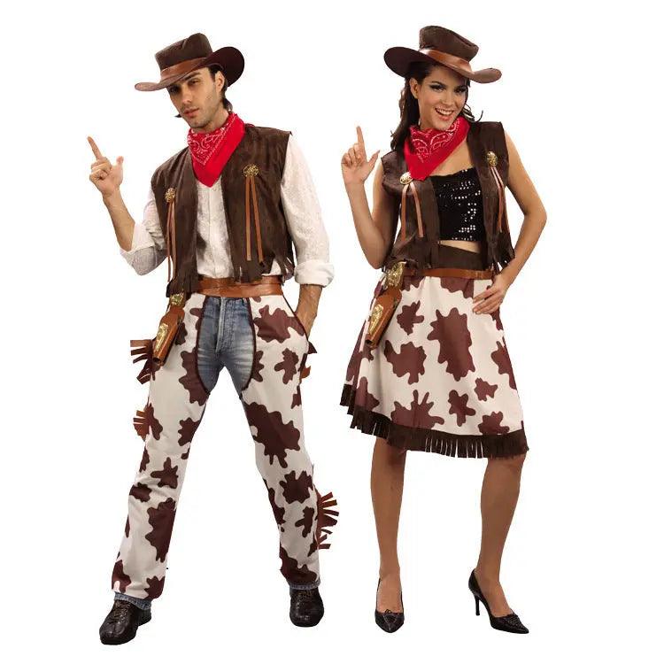 Jungen- und Mädchen-Cowboy-Kostüme Weihnachten Kinder-Cowboy-Kostüme - EX-STOCK Canada