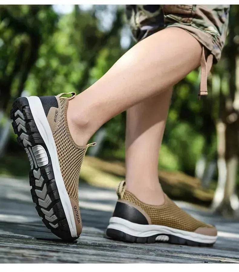 Breathable Hollow Fashion Slip-on Lazy Shoes - EX-STOCK Canada