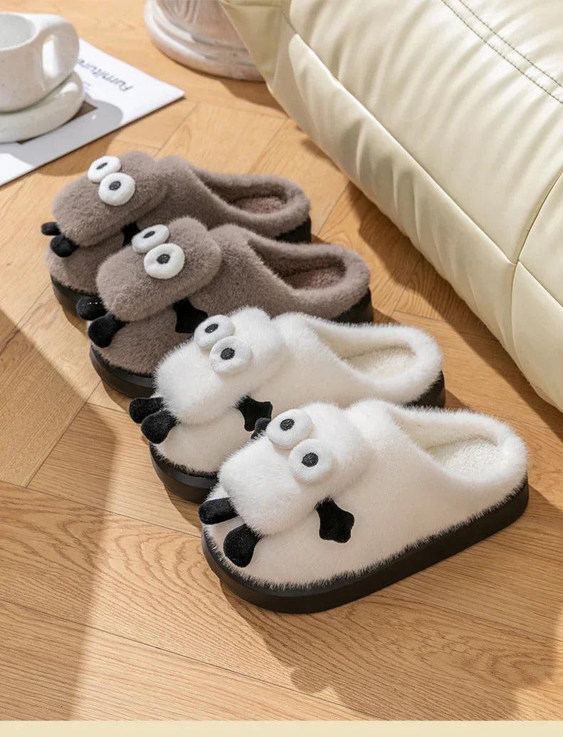 Chaussons en coton thermique pour couple BriquetteEX-STOCK Canada