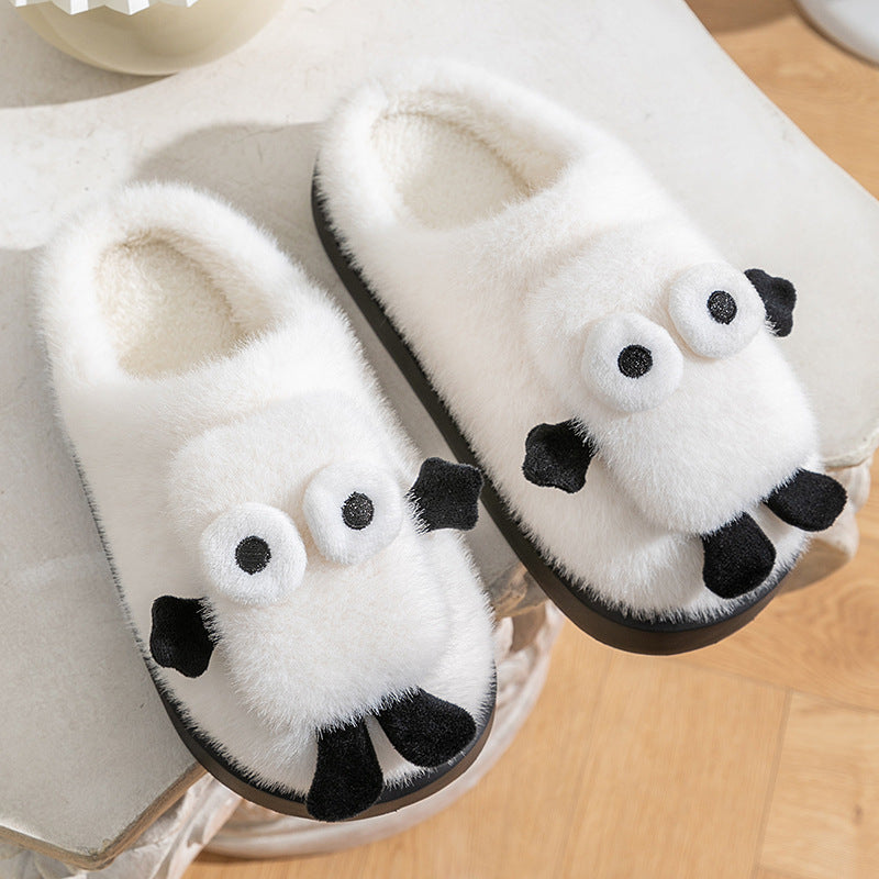 Briquette Couple Household Thermal Cotton Slippers EX-STOCK Canada