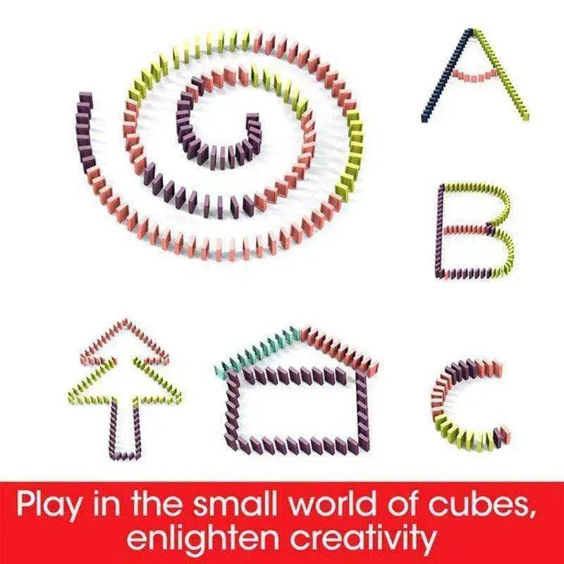 Building Blocks Train Toy Baby Car Puzzle Automatic Release - EX-STOCK Canada