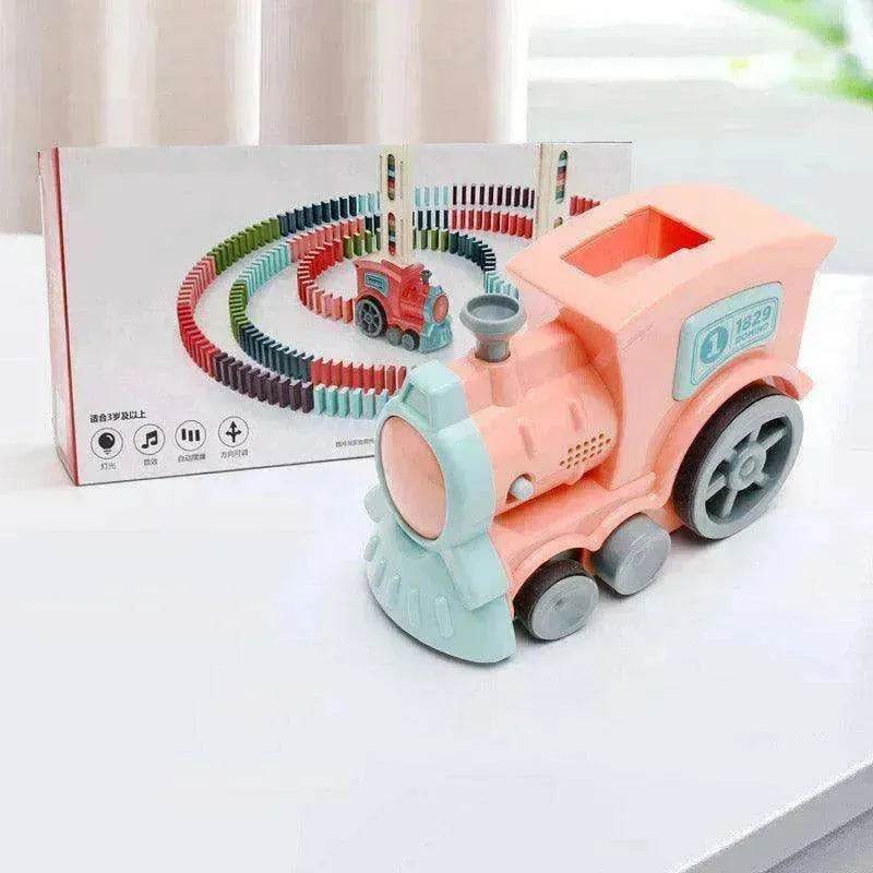 Building Blocks Train Toy Baby Car Puzzle Automatic Release - EX-STOCK Canada