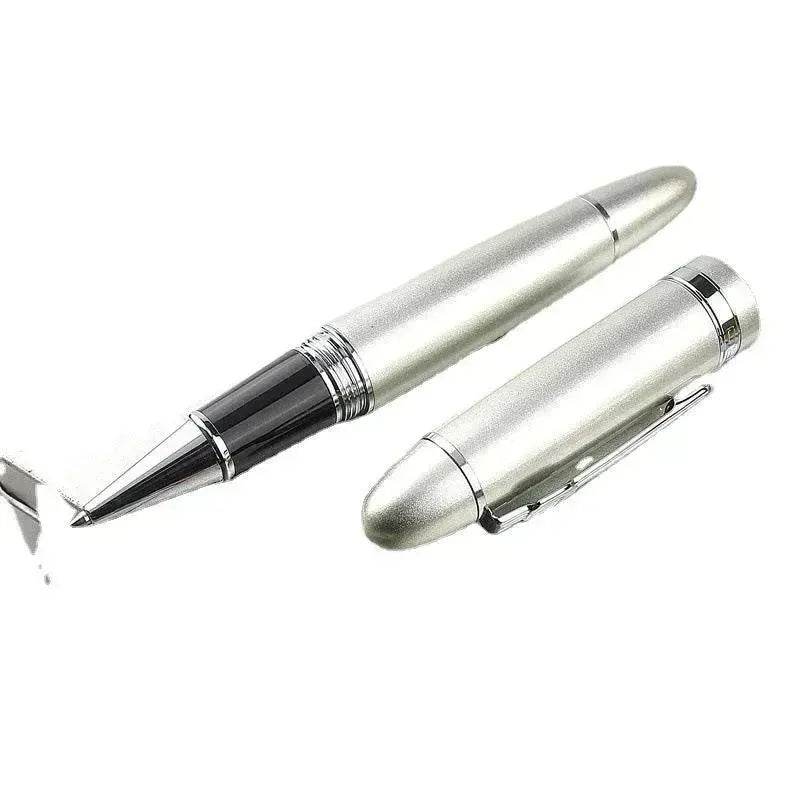 Penna a sfera neutra con perle rotonde firmata in metallo per ufficio aziendale - EX-STOCK Canada
