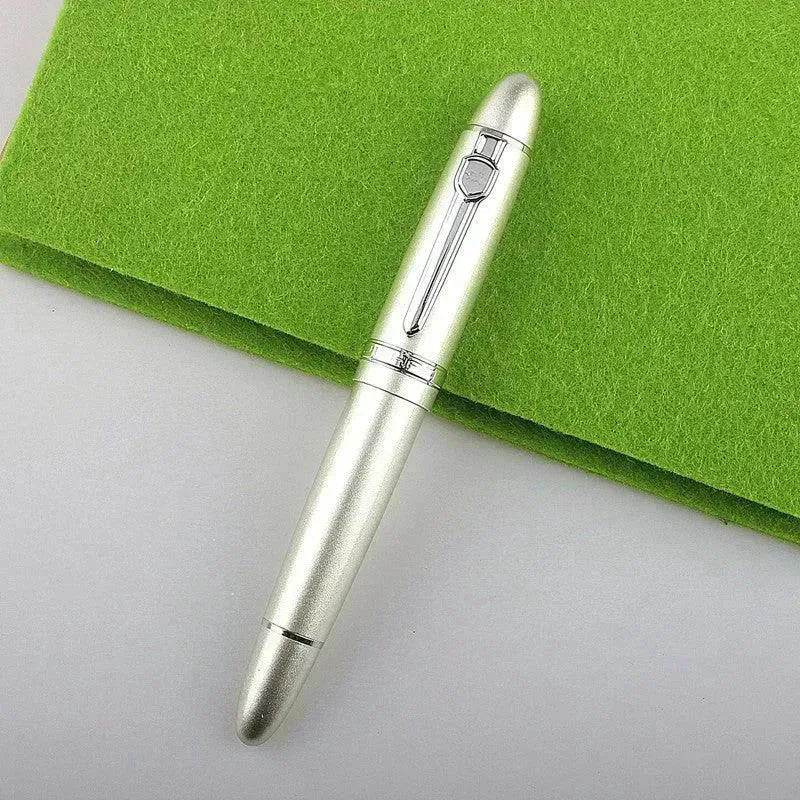Penna a sfera neutra con perle rotonde firmata in metallo per ufficio aziendale - EX-STOCK Canada