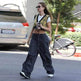 Buy Low rise Baggy Cargo Boyfriend Denim Jeans pant for women - EX-STOCK Canada