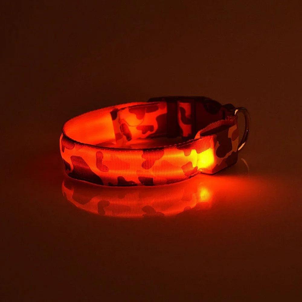 Collare luminoso per cani e forniture per animali mimeticoEX-STOCK Canada
