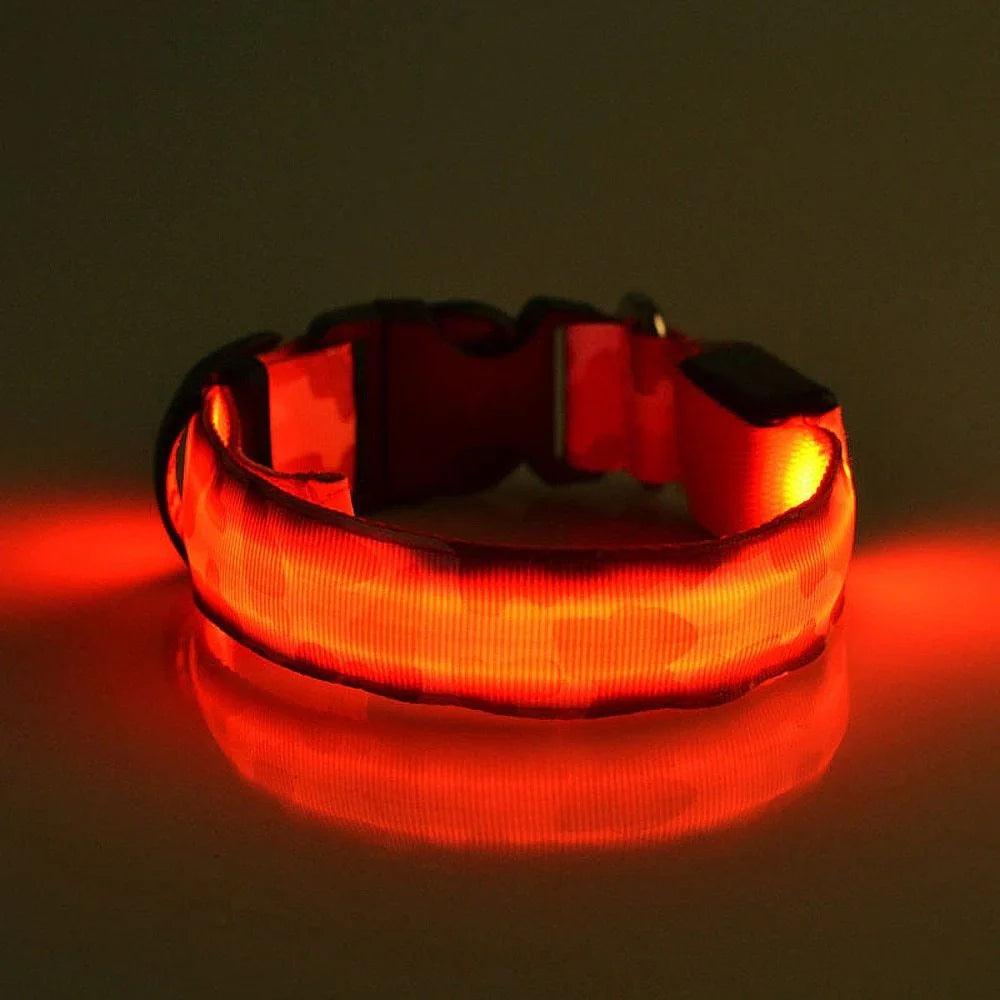 Collare luminoso per cani e forniture per animali mimeticoEX-STOCK Canada