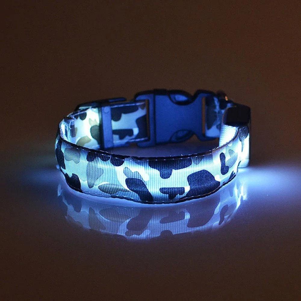 Collare luminoso per cani e forniture per animali mimeticoEX-STOCK Canada