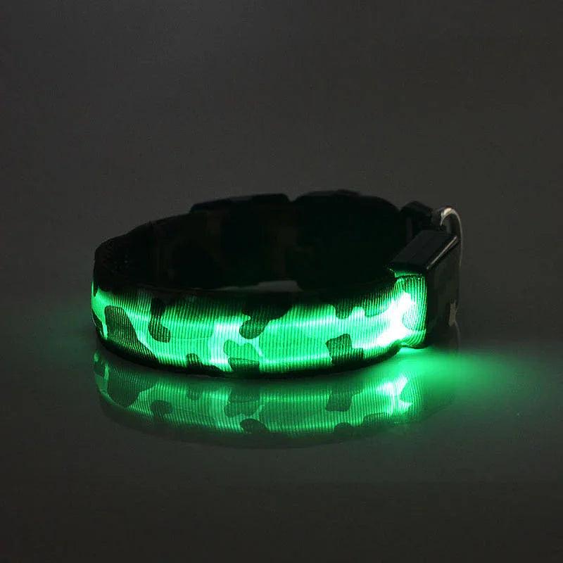 Collare luminoso per cani e forniture per animali mimeticoEX-STOCK Canada