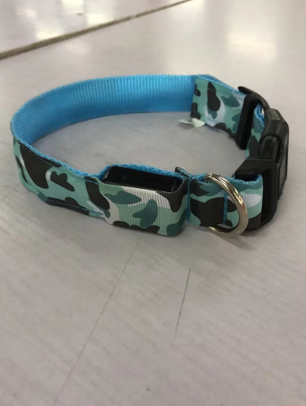 Camouflage pet supplies luminous dog collar EX-STOCK Canada