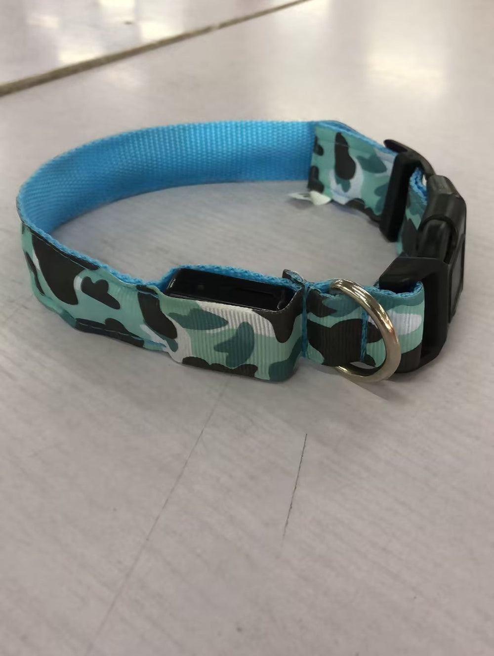 Camouflage pet supplies luminous dog collar EX-STOCK Canada