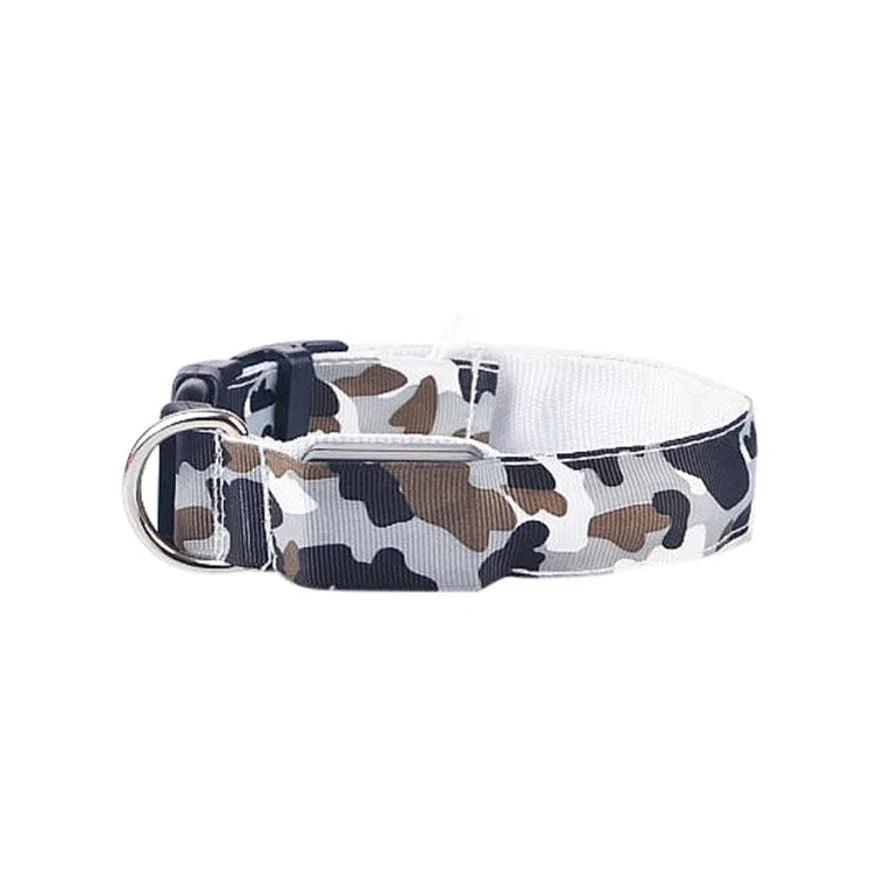 Collare luminoso per cani e forniture per animali mimeticoEX-STOCK Canada