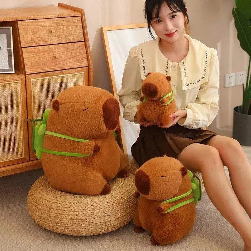 Poupée Capybara en peluche style Bouddha Capibara - EX-STOCK Canada