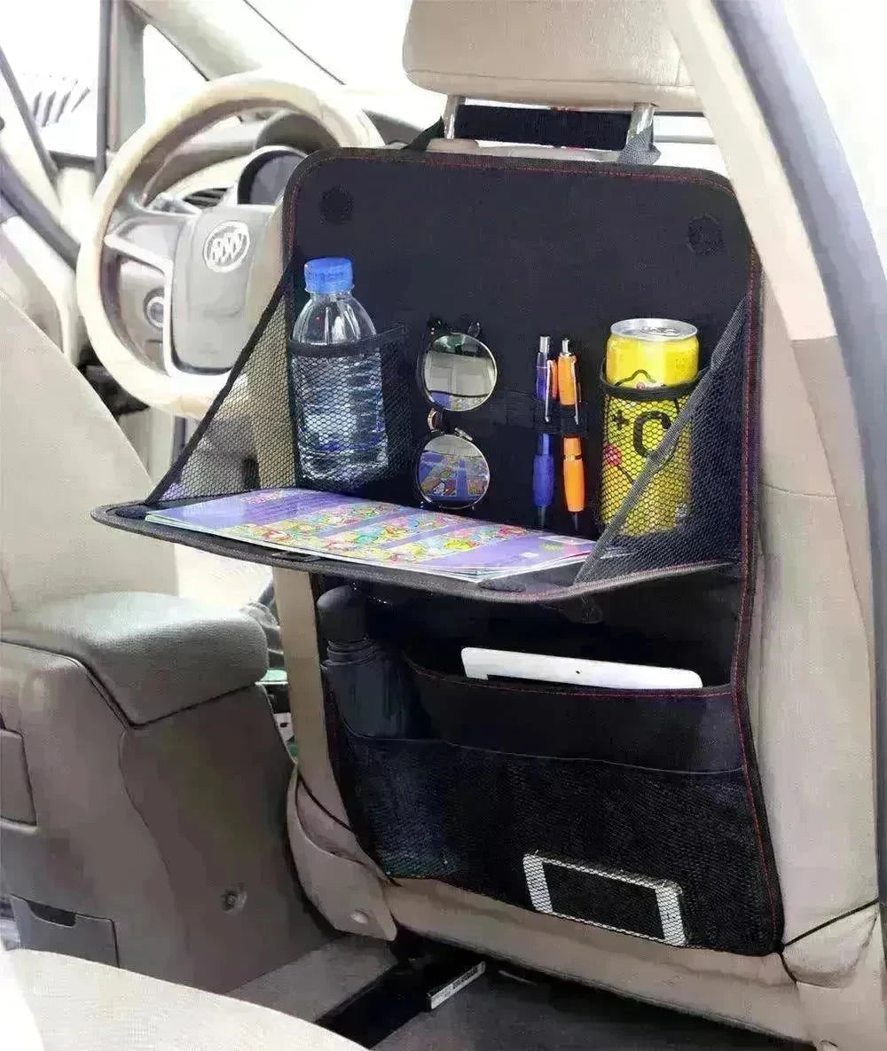 Car Back Storage Bag Organizer Foldable Tray Accessories - EX-STOCK CANADA