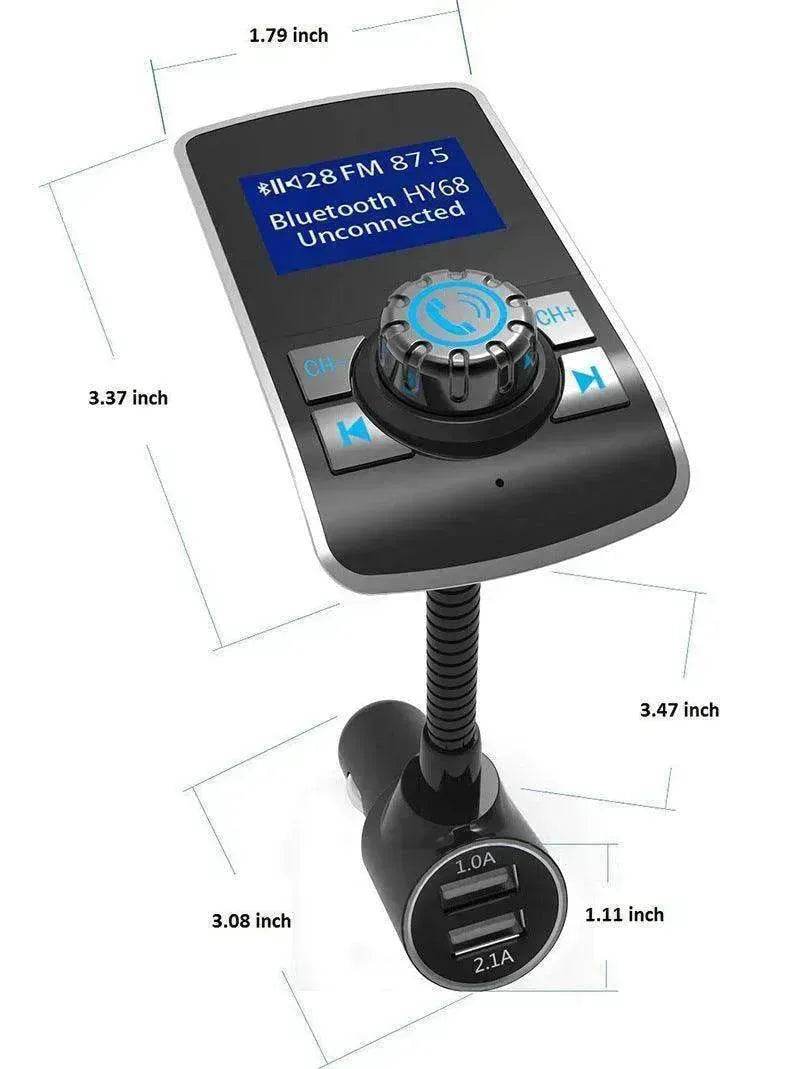Car Bluetooth Mp3 Car FM Transmitter Car Bluetooth Mp3 Player Card - EX-STOCK Canada