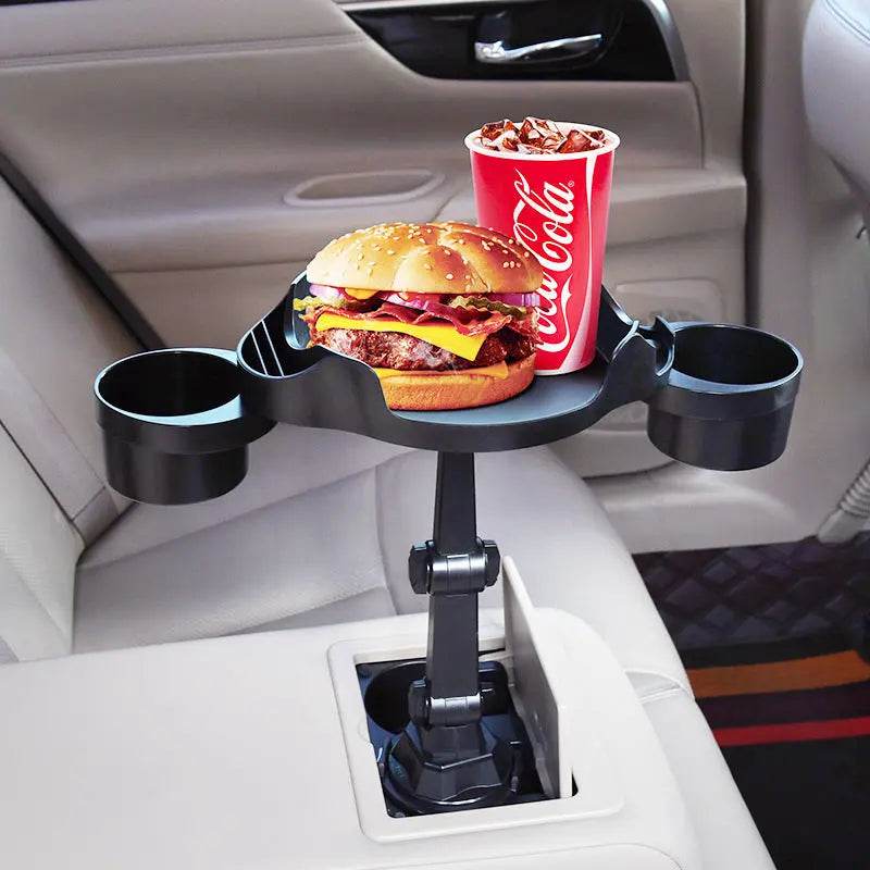 Car Small Dining Plate Dining Tray Foldable Cup Holder - EX-STOCK Canada