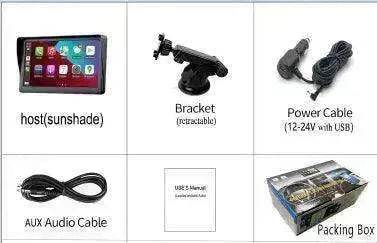 Car Smart Screen Wireless Carplay Auto Phone Projection Navigation - EX-STOCK Canada