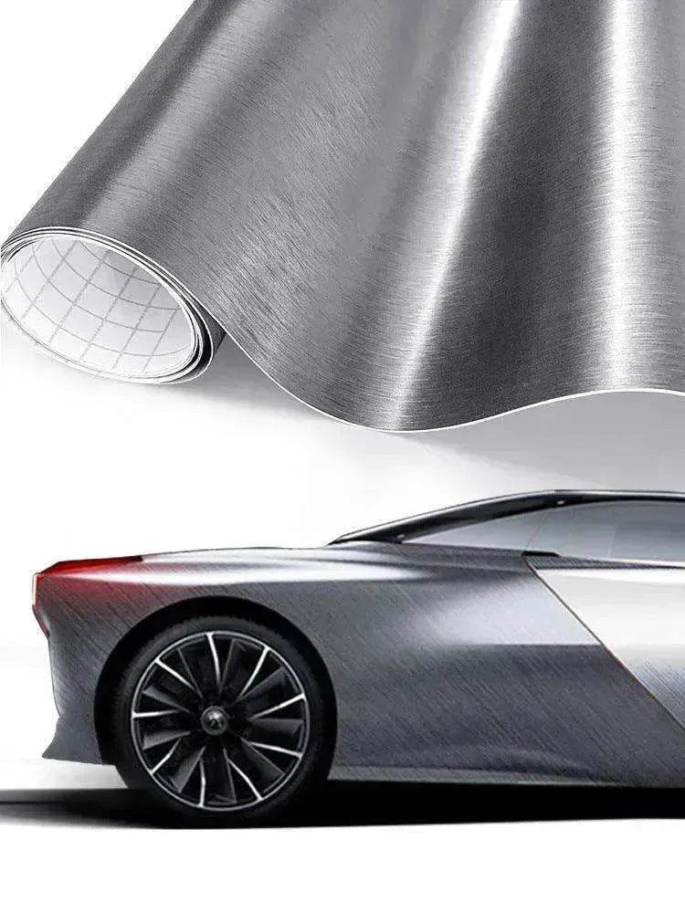 Car Styling Glossy Black 5D Carbon Fiber Vinyl film Car Wrap - EX-STOCK Canada