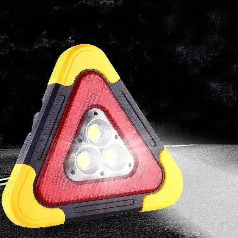 Car Tripod Warning Sign Parking Reflective Solar Light - EX-STOCK Canada