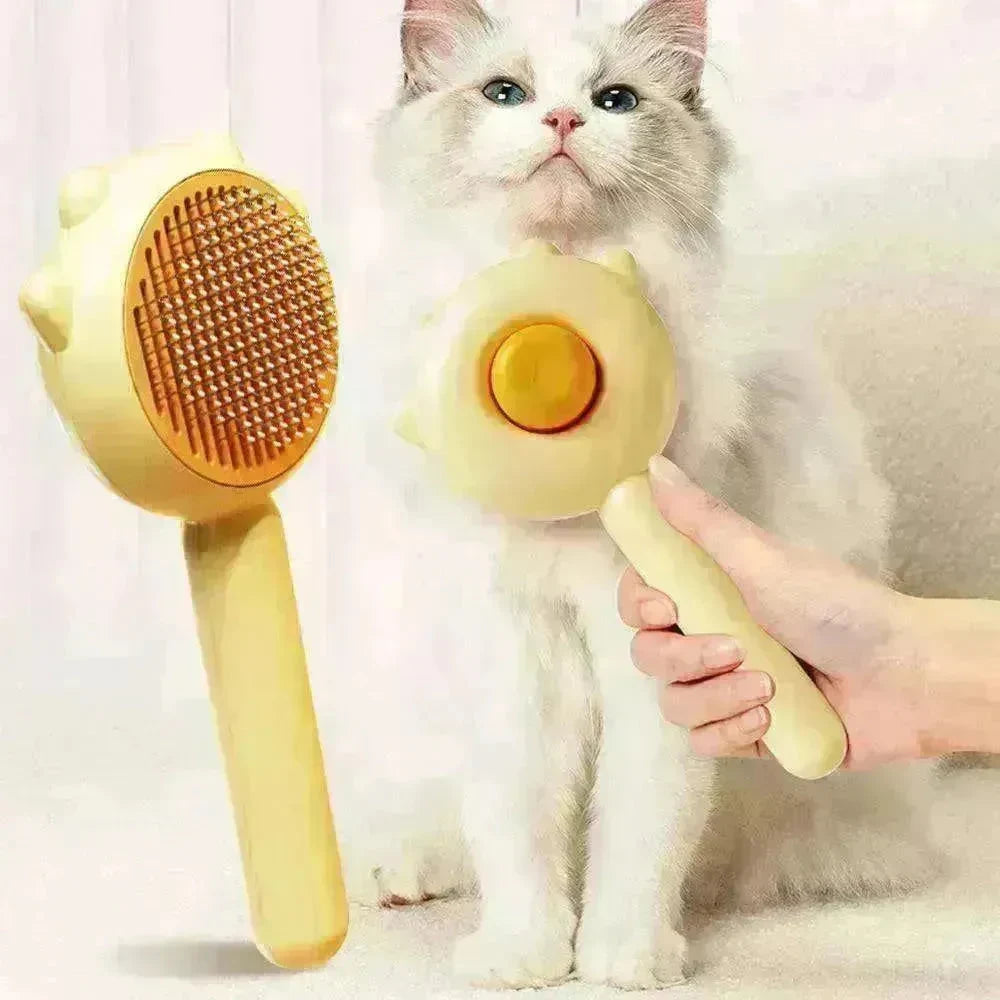 Cat Comb Massage Hair Removal Brush Grooming Scratcher - EX-STOCK CANADA