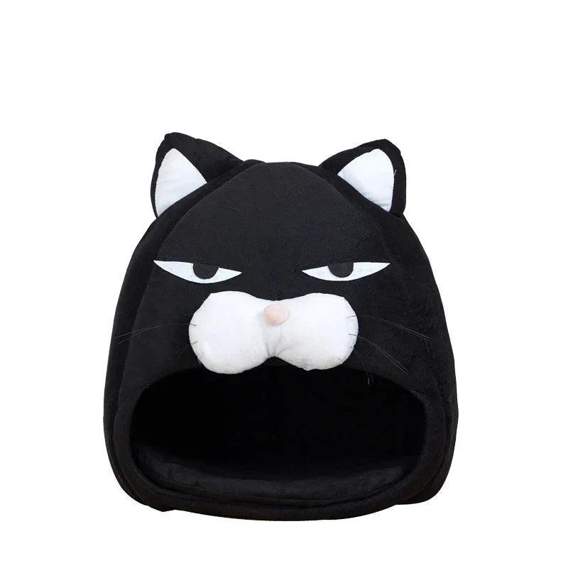Maison de Chat Lit Tapis de Litière pour Chat Nid de Sommeil Lit pour AnimalEX-STOCK Canada