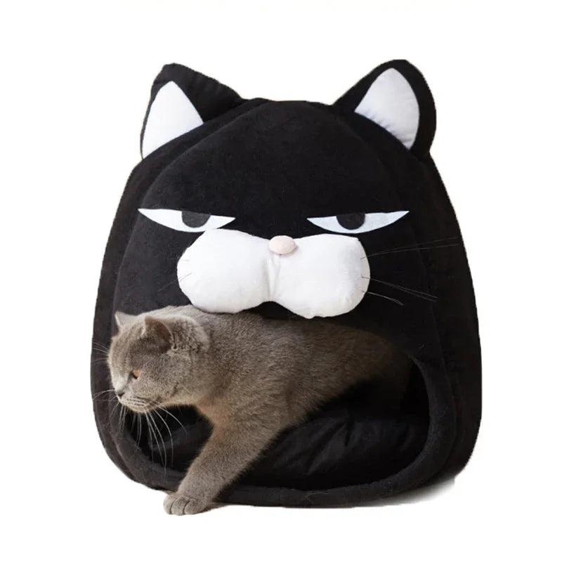 Maison de Chat Lit Tapis de Litière pour Chat Nid de Sommeil Lit pour AnimalEX-STOCK Canada