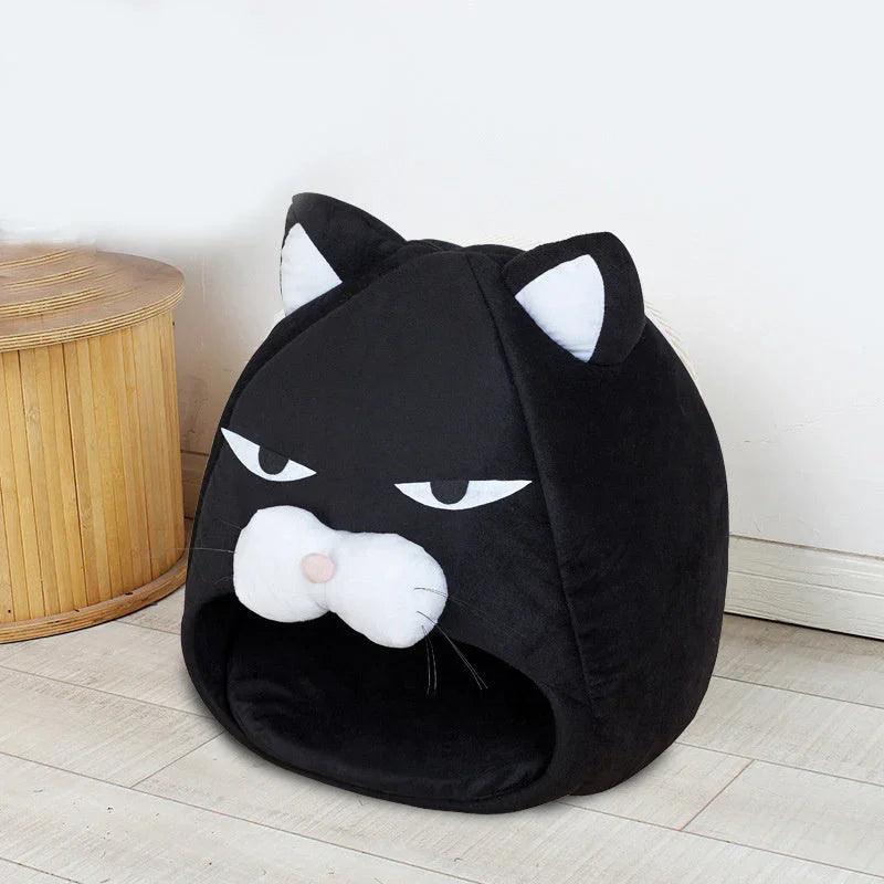 Maison de Chat Lit Tapis de Litière pour Chat Nid de Sommeil Lit pour AnimalEX-STOCK Canada