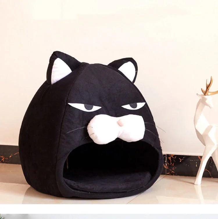 Maison de Chat Lit Tapis de Litière pour Chat Nid de Sommeil Lit pour AnimalEX-STOCK Canada