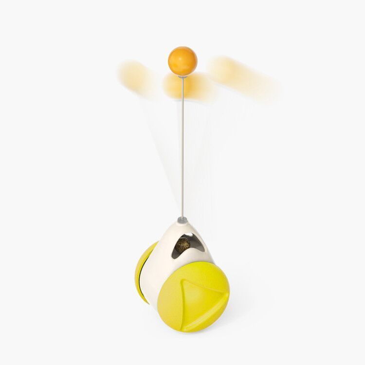 Cat Rotating Windmill Multi-Function Toys Itch Scratching Device Teeth Shining Toy EX-STOCK Canada