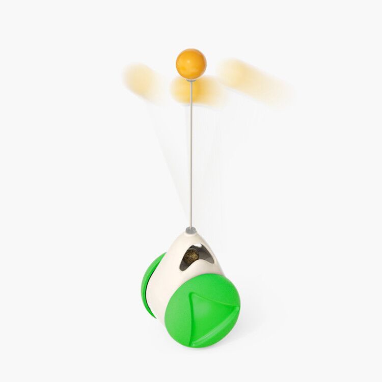 Cat Rotating Windmill Multi-Function Toys Itch Scratching Device Teeth Shining Toy EX-STOCK Canada