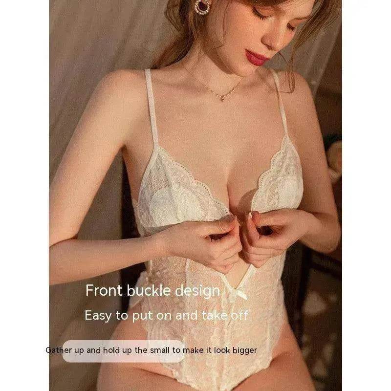 Charming Underwear Temptation Plus Size Clothes Transparent Lace - EX-STOCK Canada