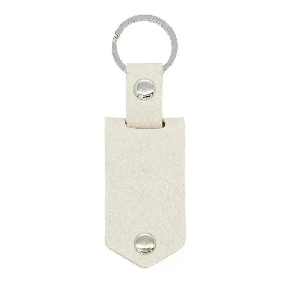 Chick & Unique Leather Photo Stainless steel UV Color Printed Keychain - EX-STOCK Canada