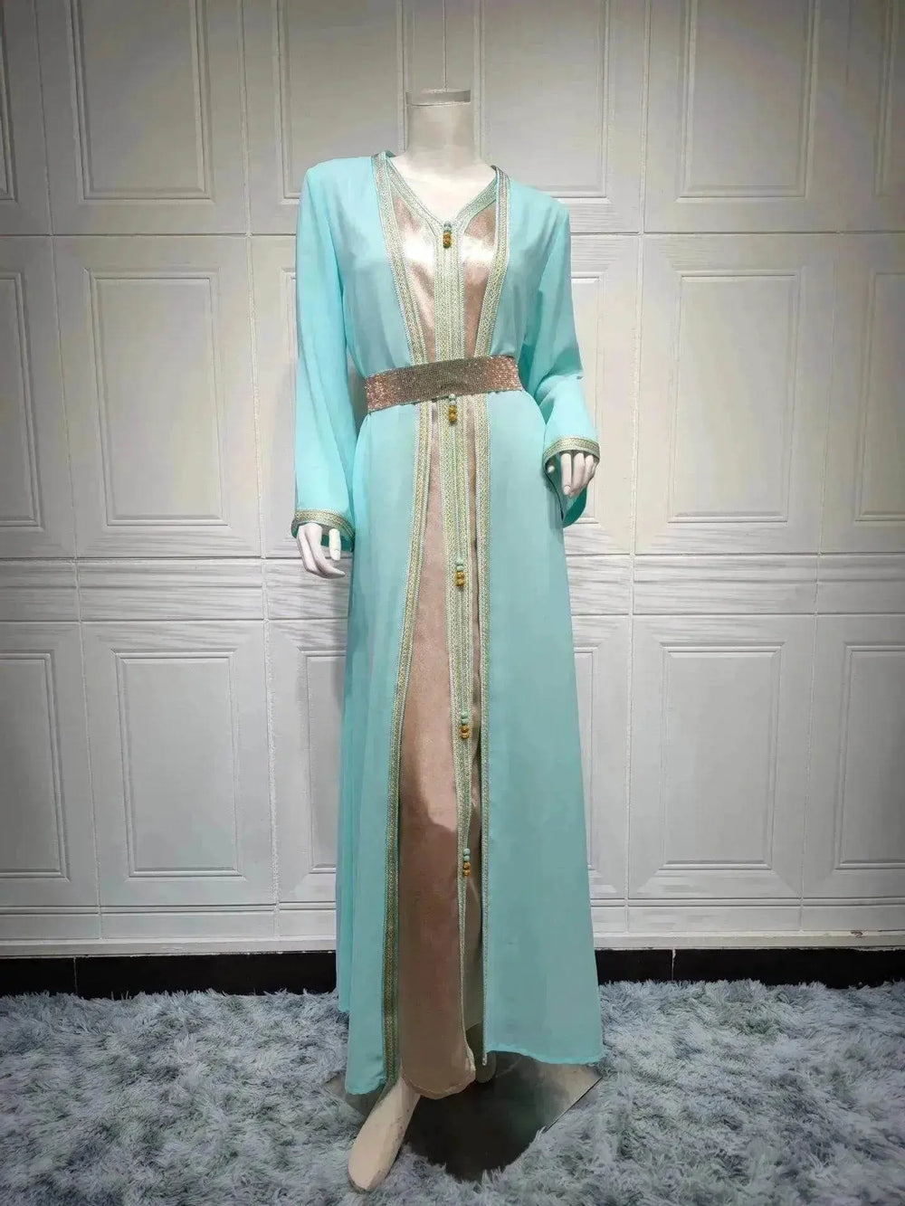 Chiffon Dress Foreign Trade Arab Women's Clothing - EX-STOCK Canada