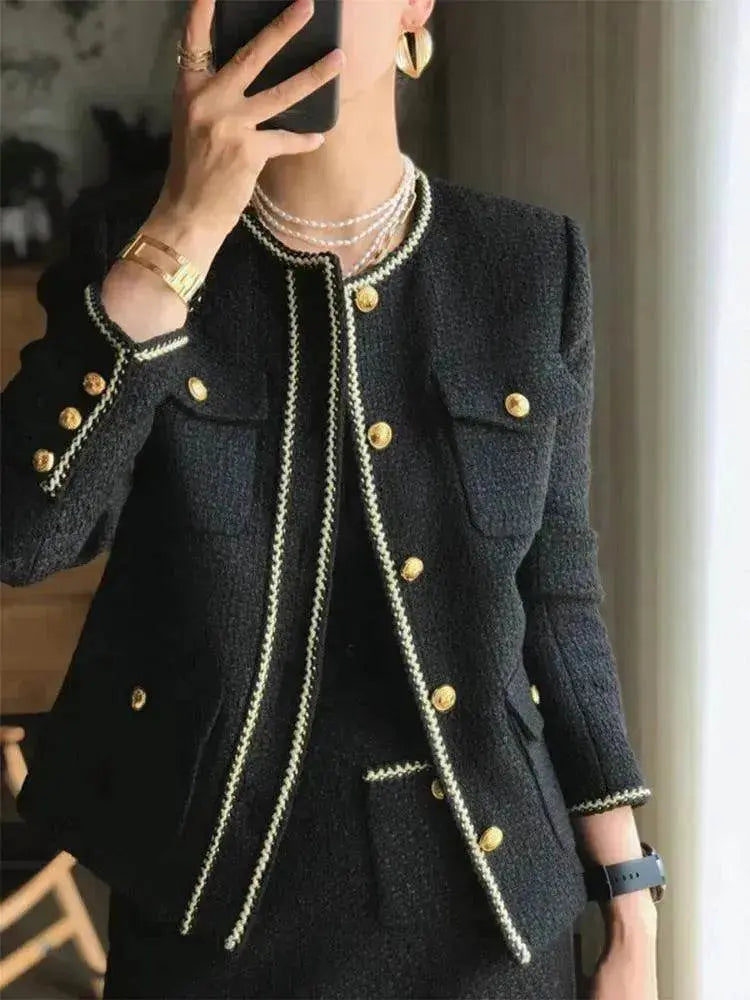 Classic Style Tweed Skirt Suit - EX-STOCK Canada
