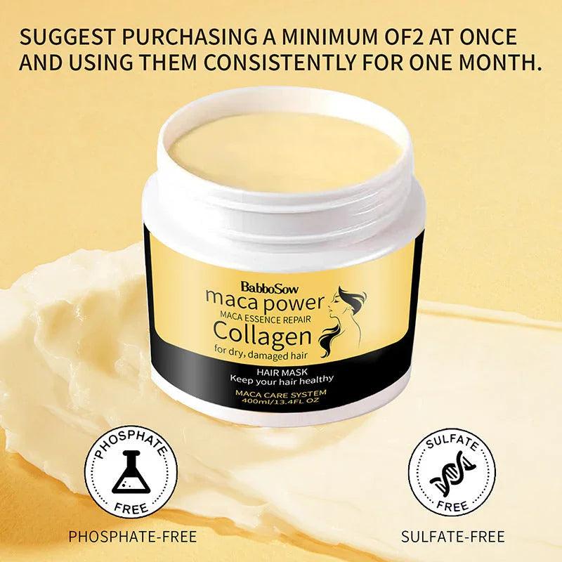 Collagen Hair Mask Nuts Oil Hair Conditioner EX-STOCK Canada