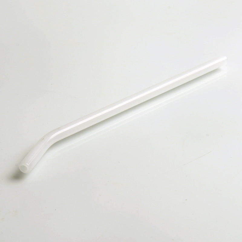 Colored High Borosilicate Environmentally Friendly Heat-resistant Curved Glass Straws EX-STOCK Canada